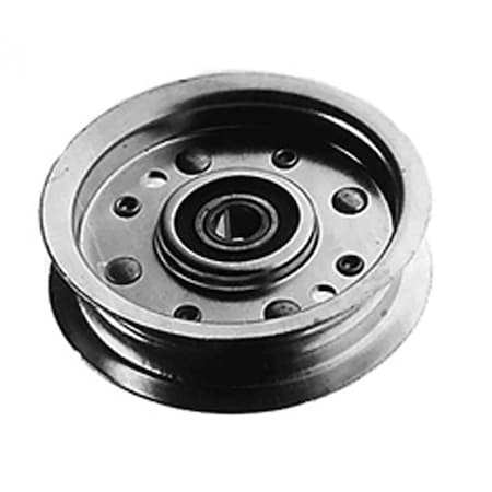 Aftermarket Flat Idler Pulley Fits John Deere 8" 39" 47" and 48" Decks AM35862 AM107468 HIM30-0074